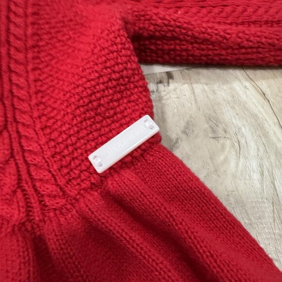 Baby Janie and Jack Baby Sweater Dress in Pink Red‎ Valentines 12-18 - Picture 3 of 11